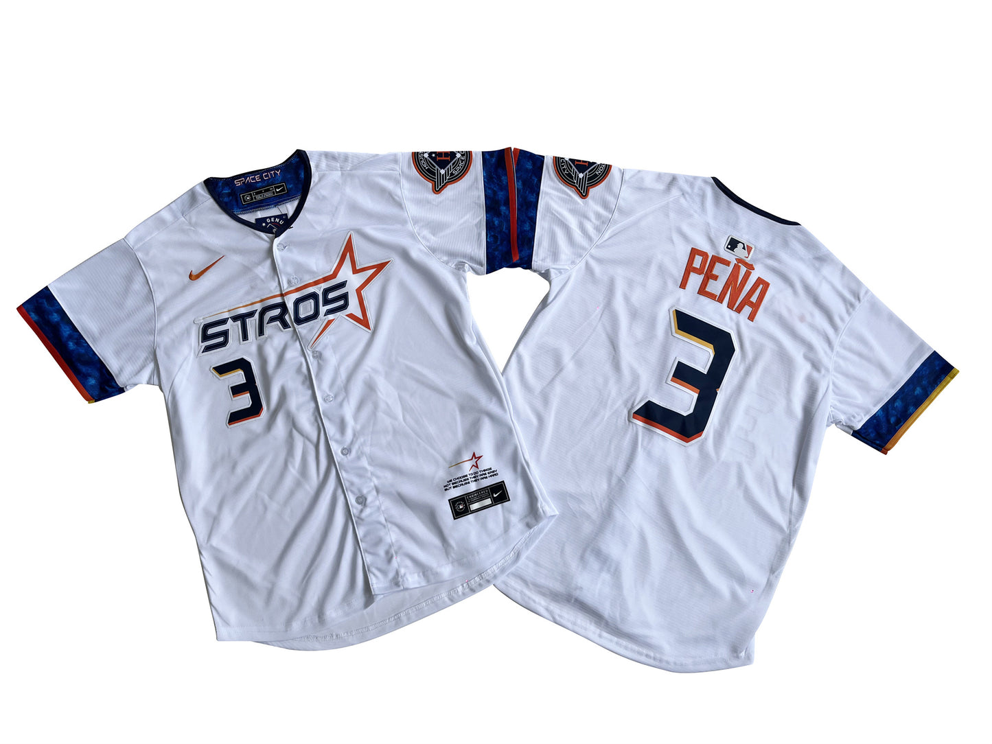 HOUSTON ASTROS JERMEY PENA WHITE JERSEY