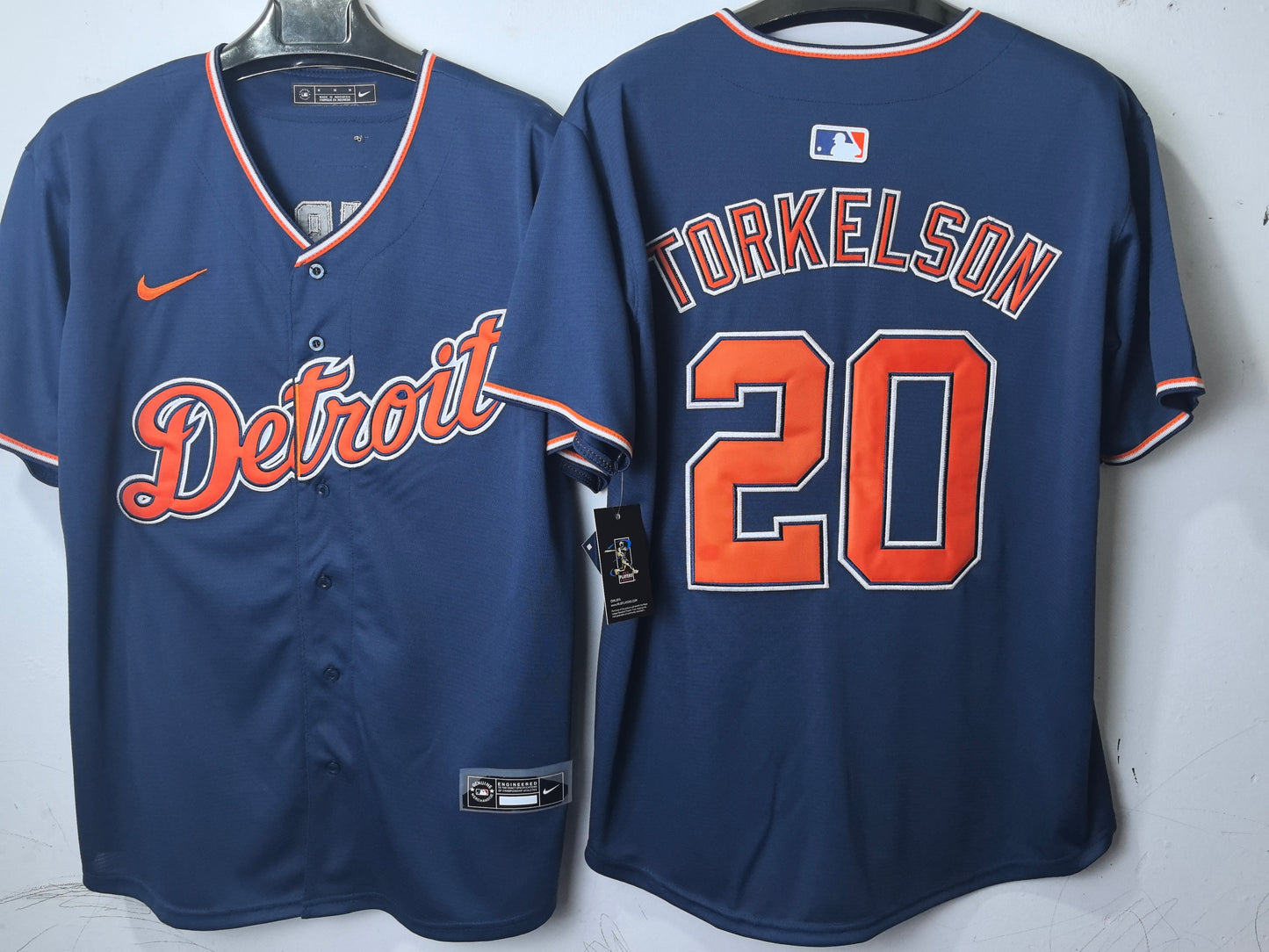 DETROIT TIGERS SPENCER TORKELSON BLUE JERSEY