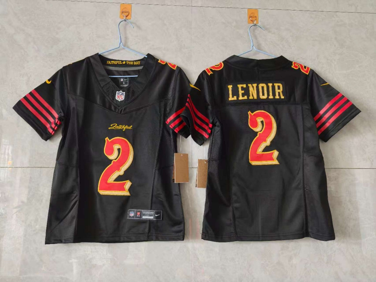 SAN FRANCISCO 49ERS DEOMMODORE LENOIR RIVAL JERSEY