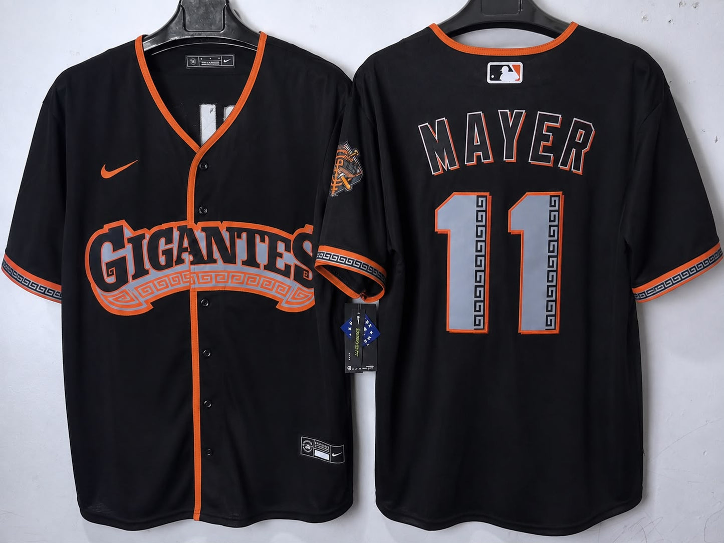 SAN FRANCISCO GIANTS MARCELO MAYER BLACK JERSEY