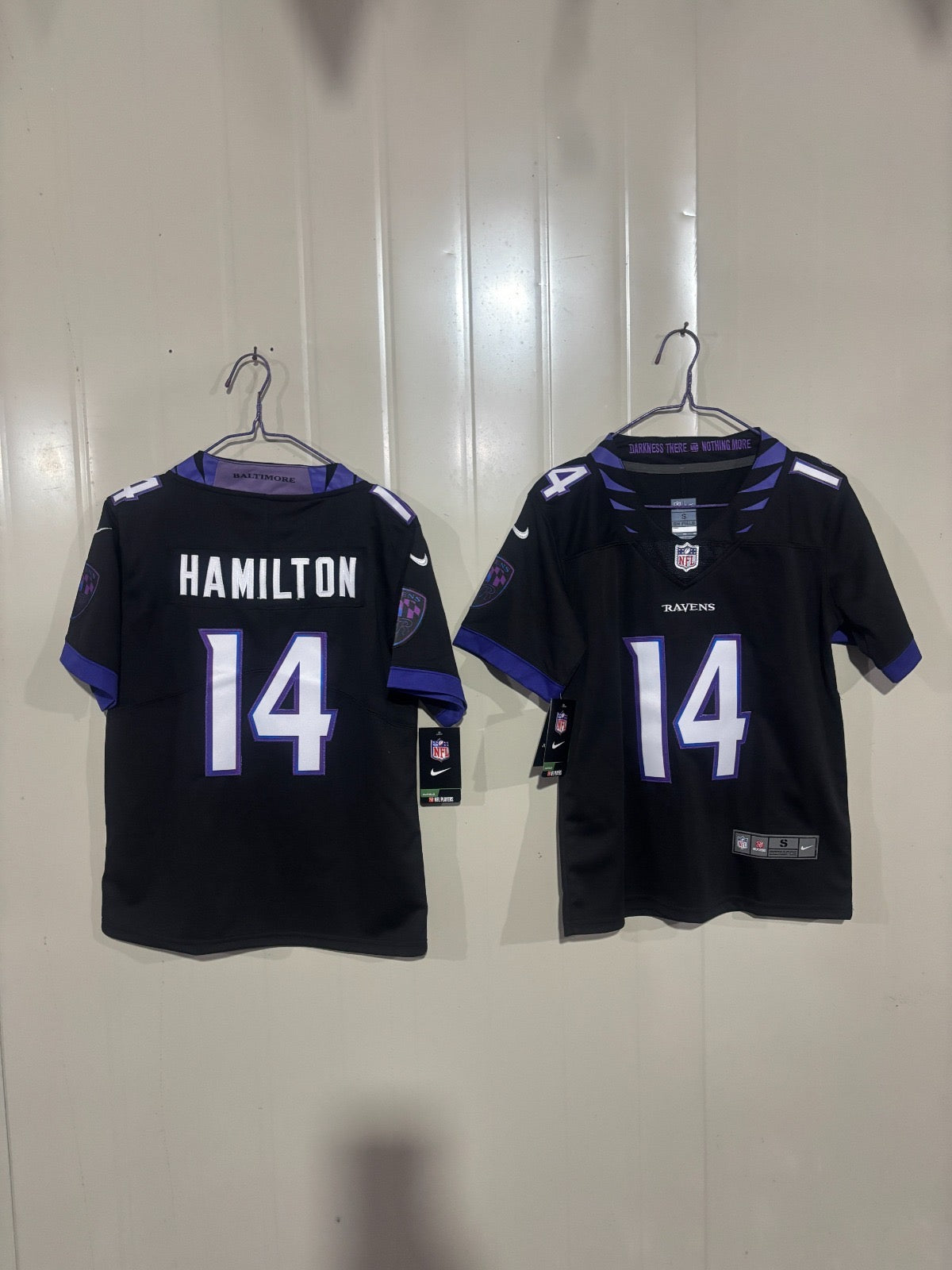 Baltimore Ravens Kyle Hamilton Black Jersey