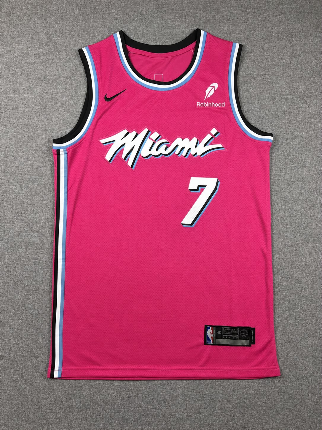 MIAMI HEAT GIANNIS ANTETOKOUNMPO PINK JERSEY