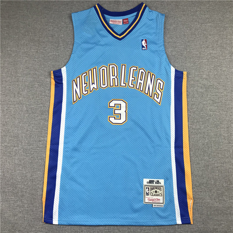 NEW ORLEANS PELICANS CHRIS PAUL BLUE JERSEY