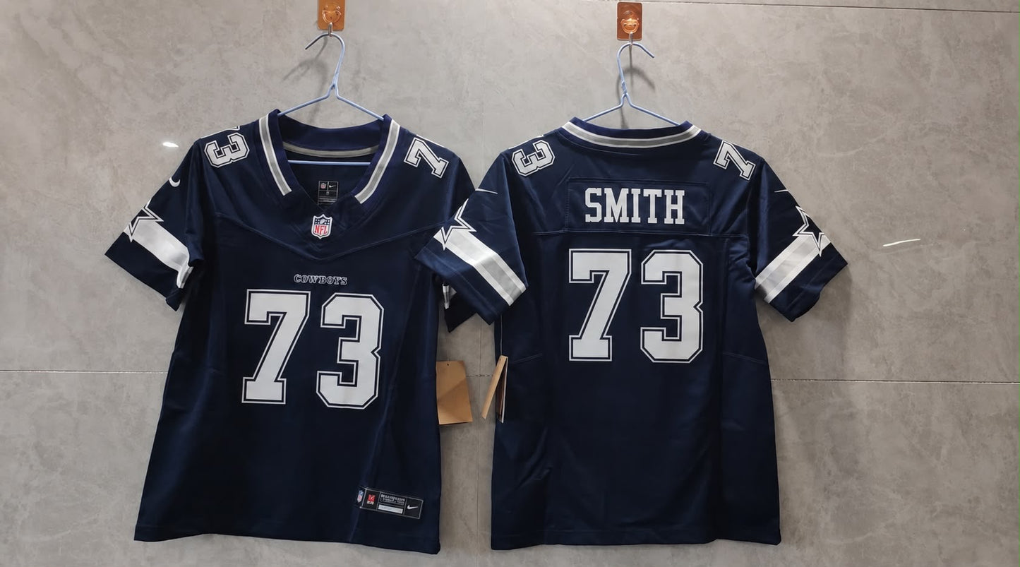 DALLAS COWBOYS TYLER SMITH BLUE JERSEY