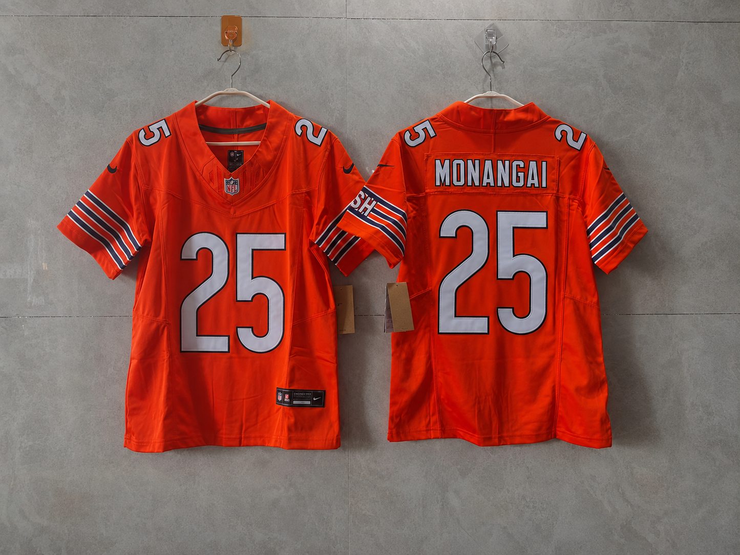 CHICAGO BEARS KYLE MONANGAI ORANGE JERSEY