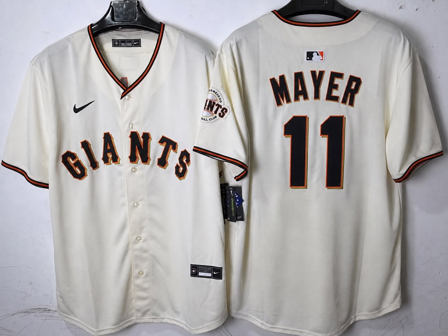 SAN FRANCISCO GIANTS MARCELO MAYER WHITE JERSEY