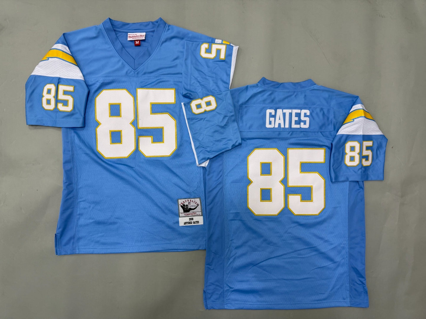 SAN DIEGO CHARGERS ANTONIO GATES BABY BLUE JERSEY