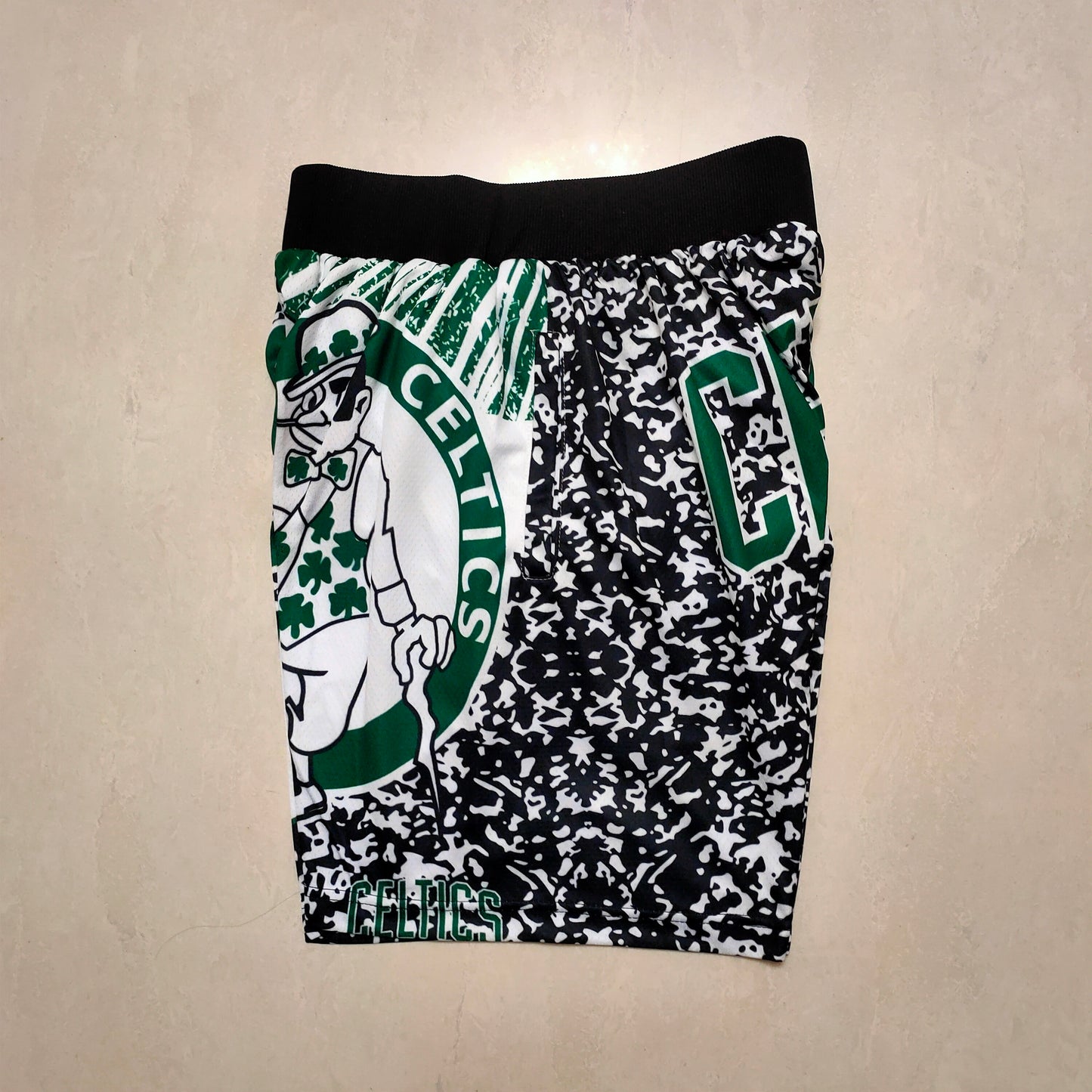 BOSTON CELTICS BLACK SHORTS