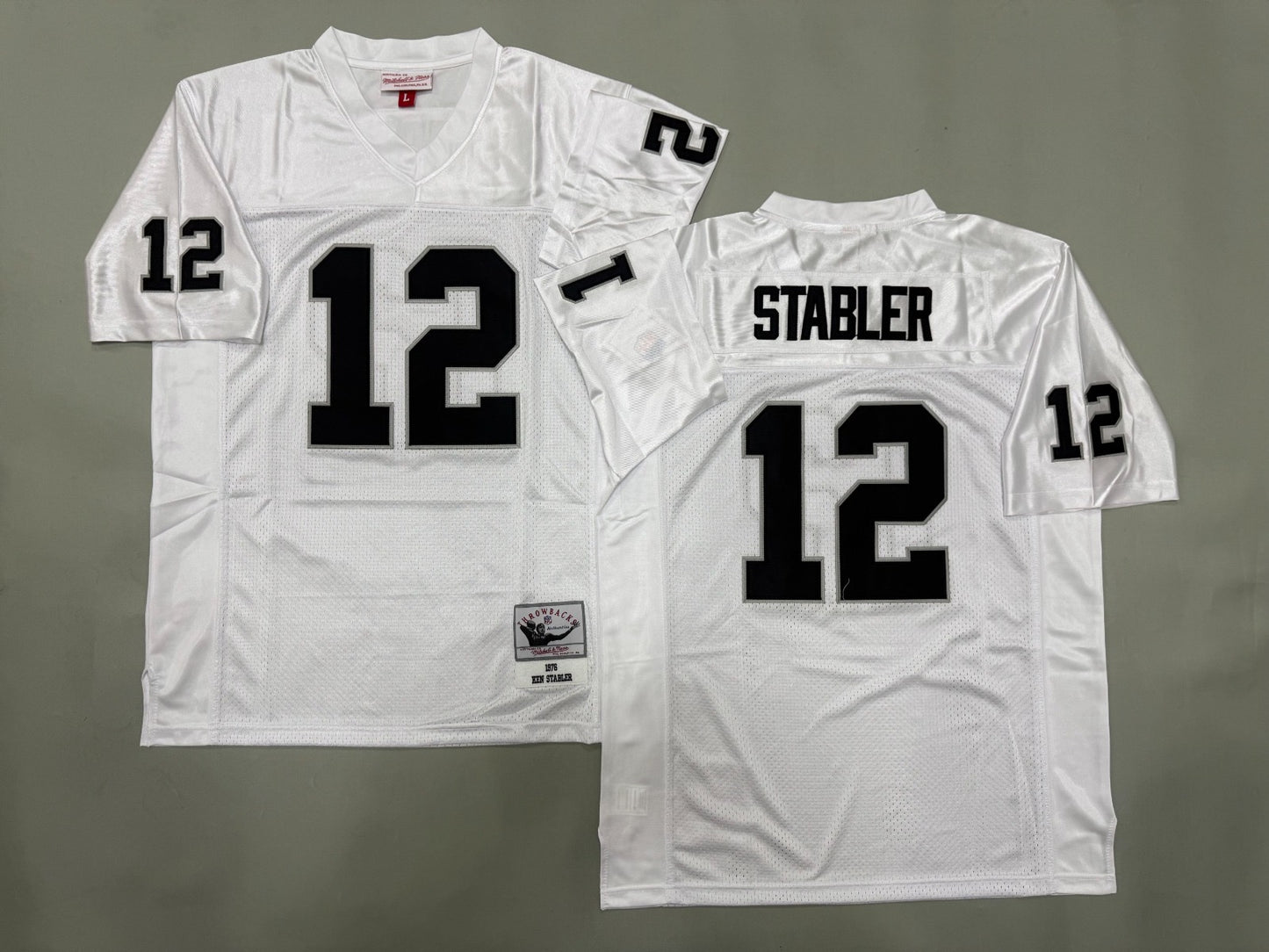 OAKLAND RAIDERS KEN STABLER THROWBACK JERSEY