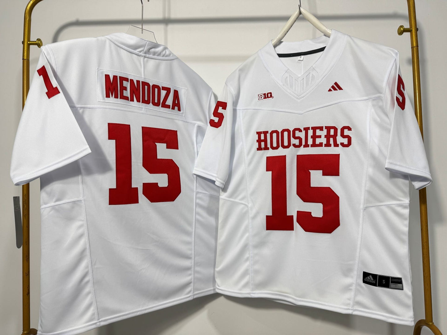 INDIANA HOOSIERS FERNANDO MENDOZA WHITE JERSEY