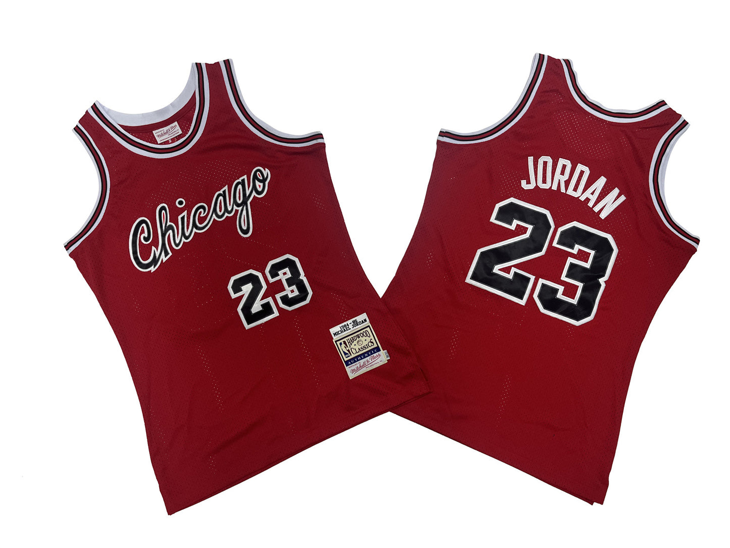 CHICAGO BULLS MICHAEL JORDAN RED VINTAGE JERSEY