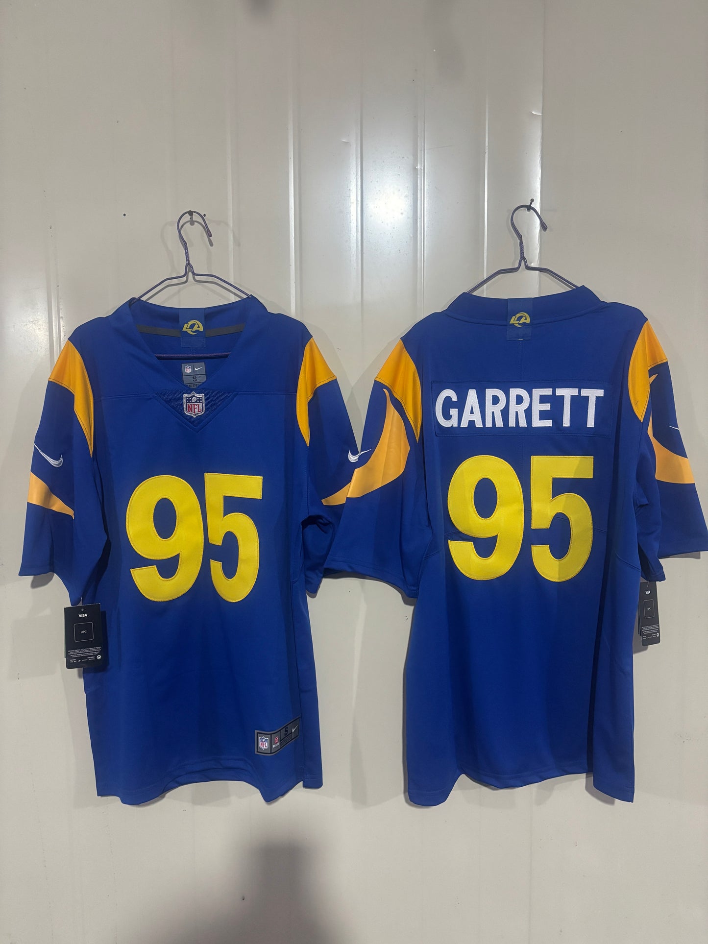 LOS ANGELES RAMS MYLES GARRETT BLUE JERSEY