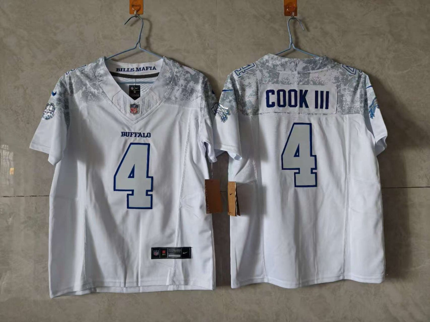 BUFFALO BILLS JAMES COOK III RIVAL JERSEY