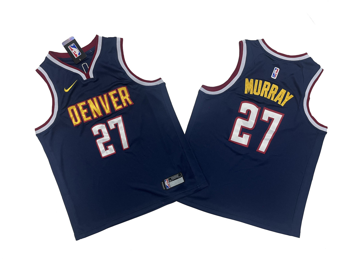 DENVER NUGGETS JAMAL MURRAY BLUE JERSEY