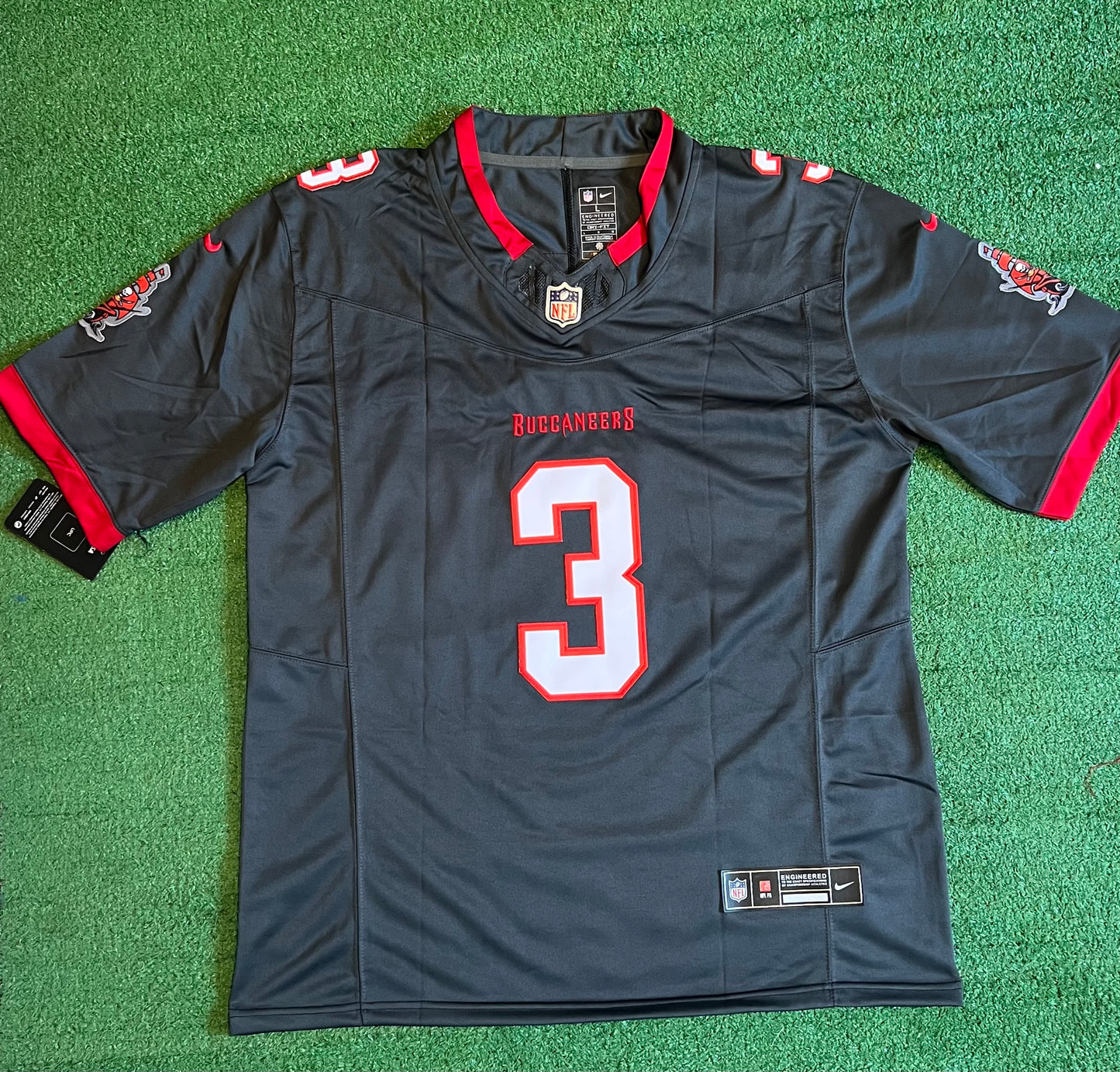 Tampa Bay Buccaneers Rueben Bain Jr. Black Jersey
