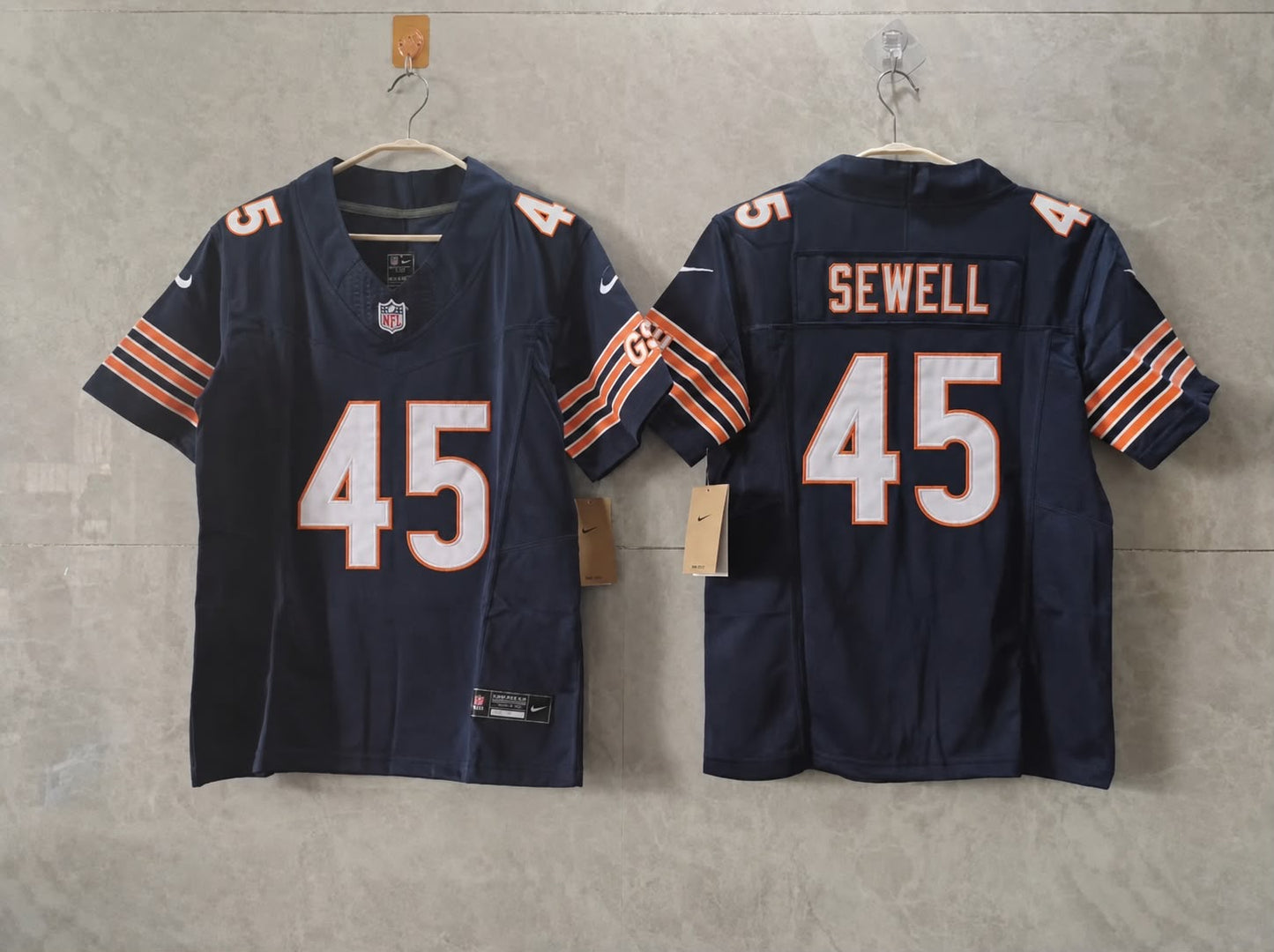 CHICAGO BEARS NEPHI SEWELL BLUE JERSEY