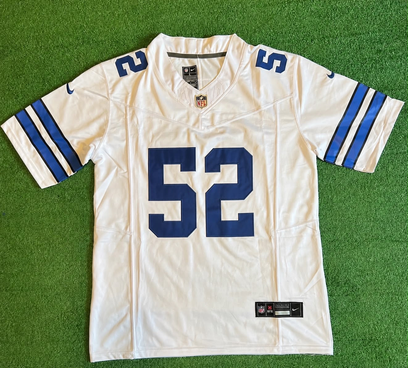DALLAS COWBOYS TYLER BOOKER WHITE JERSEY