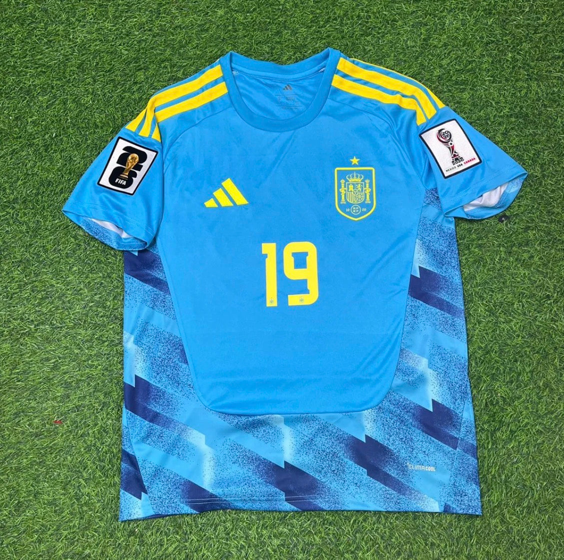 2026 WORLD CUP LAMINE YAMAL TEAM SPAIN BLUE JERSEY