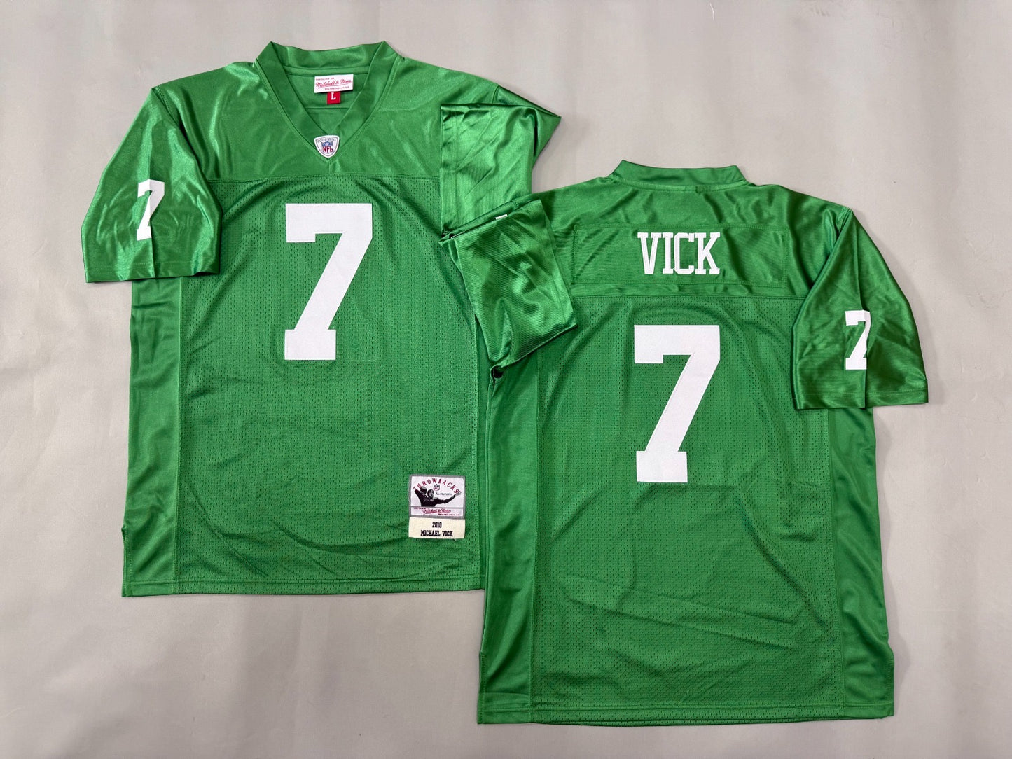 PHILIDELPHIA EAGLES MICHAEL VICK GREEN VINTAGE JERSEY