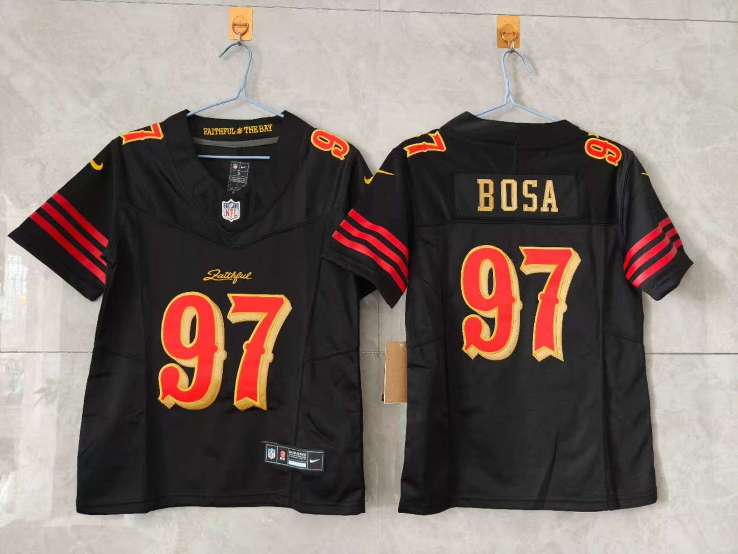 SAN FRANCISCO 49ERS NICK BOSA RIVAL JERSEY