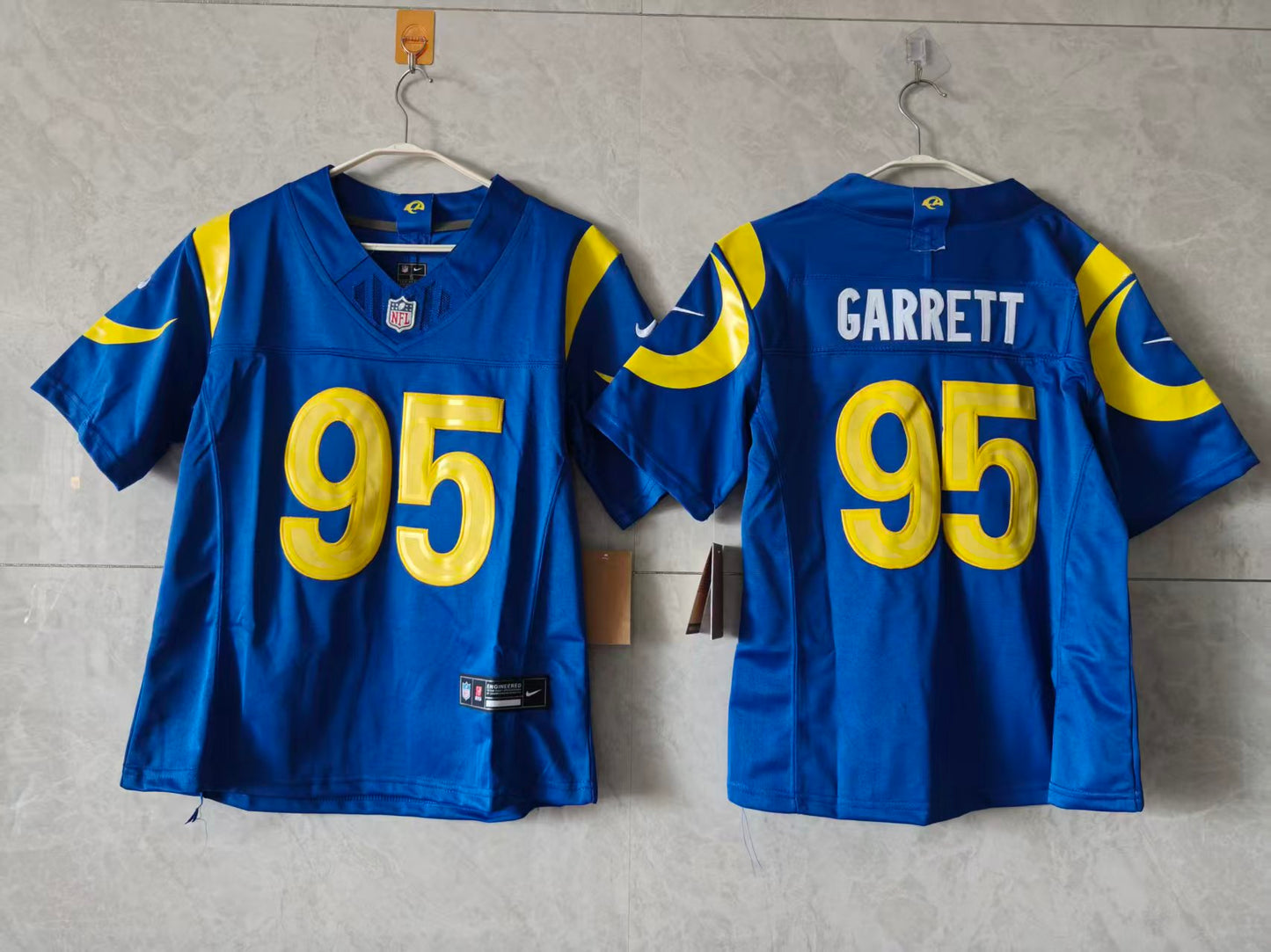 LOS ANGELES RAMS MYLES GARRETT BLUE JERSEY