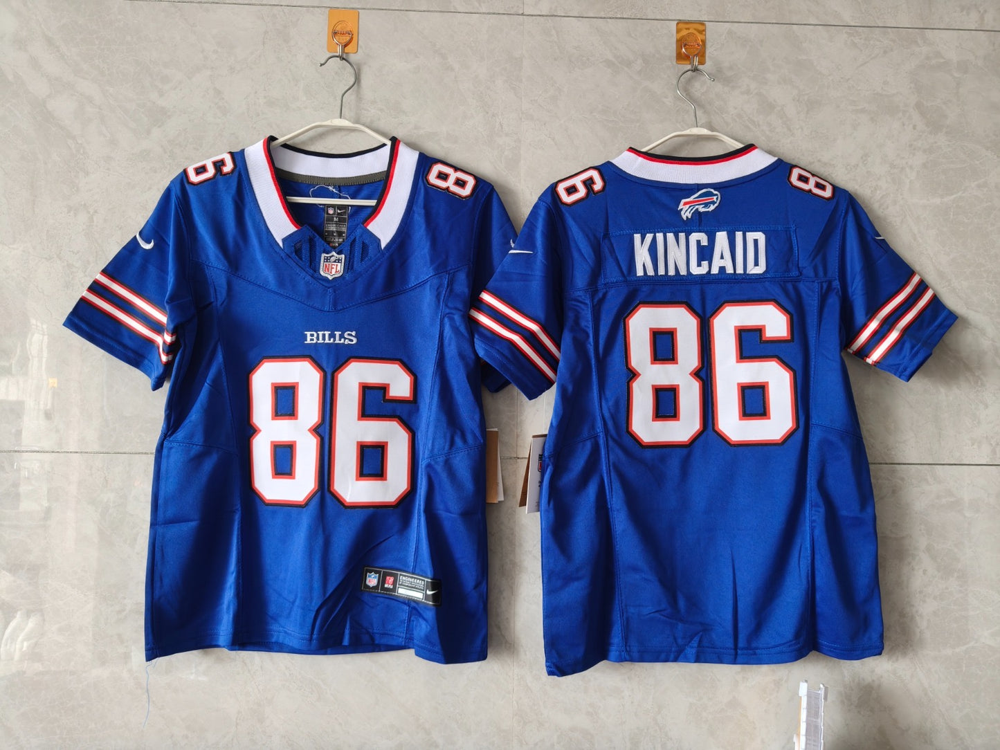 BUFFALO BILLS DALTON KINCAID BLUE JERSEY