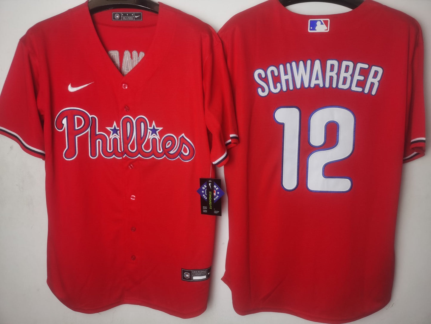 Philadelphia Phillies Kyle Schwarber Red Jersey