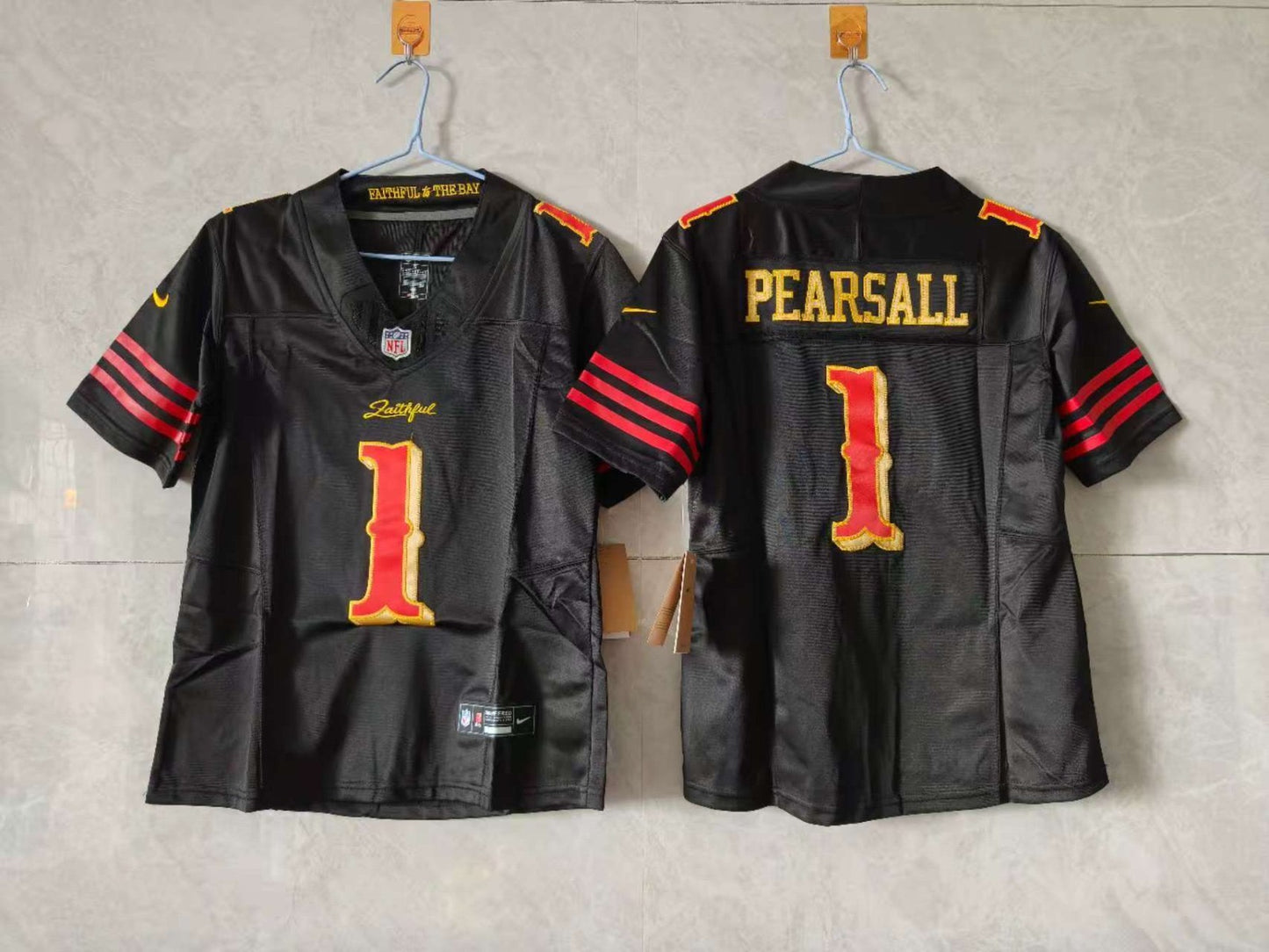 SAN FRANCISCO 49ERS RICKY PEARSALL RIVAL JERSEY