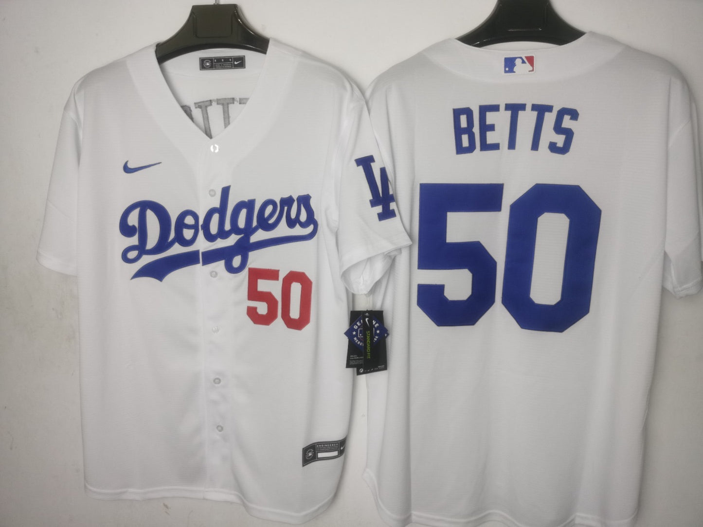 Los Angeles Dodgers Mookie Betts White Jersey
