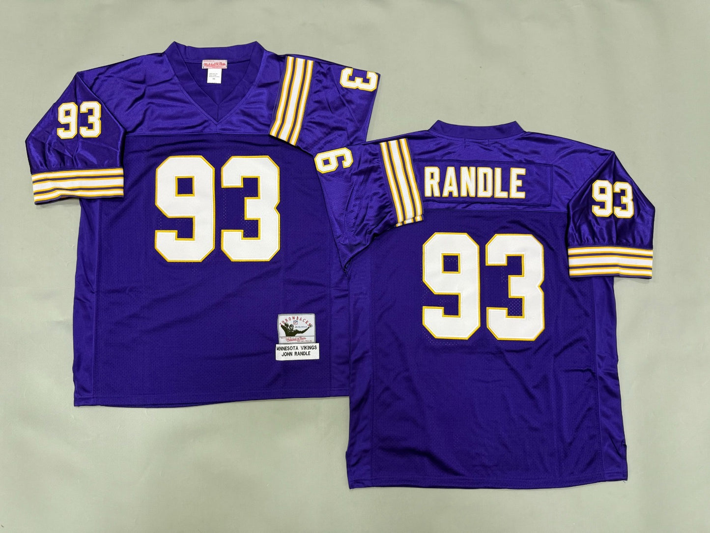 MINNESOTA VIKINGS JULIUS RANDLE PURPLE VINTAGE JERSEY