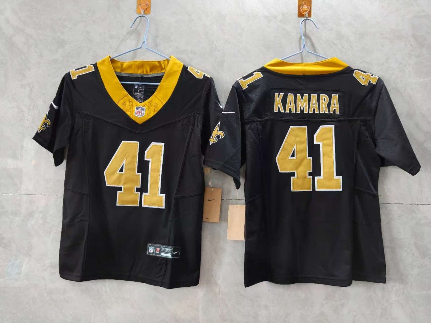 New Orleans Saints Alvin Kamara Black jersey