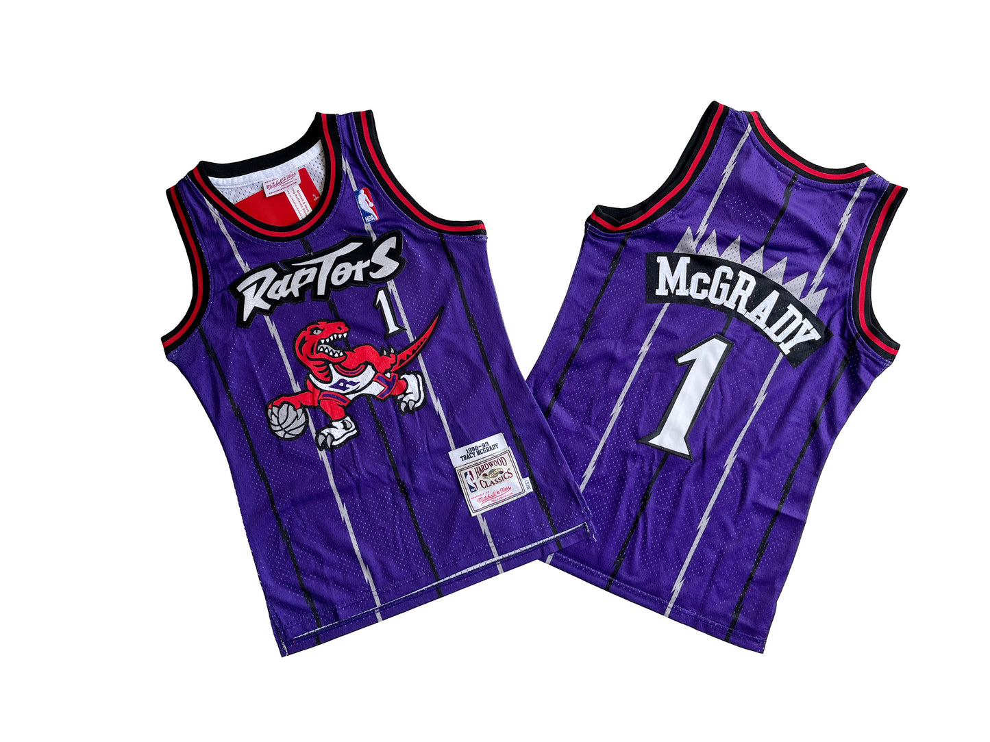 TORONTO RAPTORS TRACY MCGRADY PURPLE JERSEY