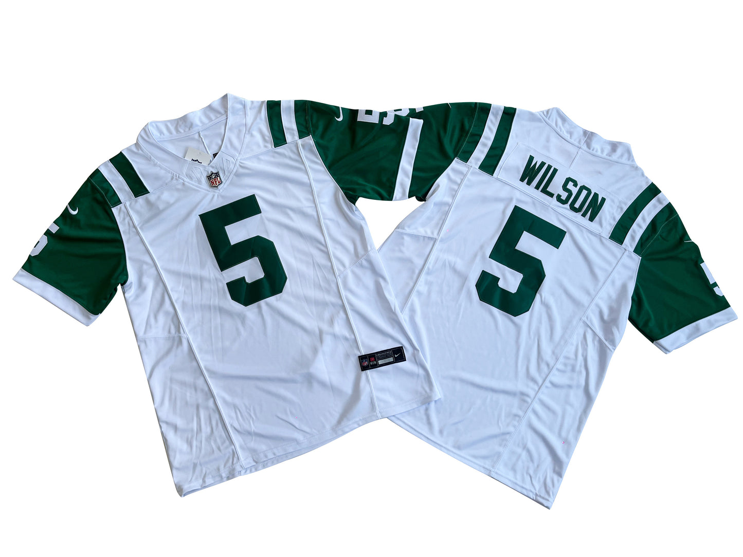 NEW YORK JETS GARRETT WILSON WHITE JERSEY