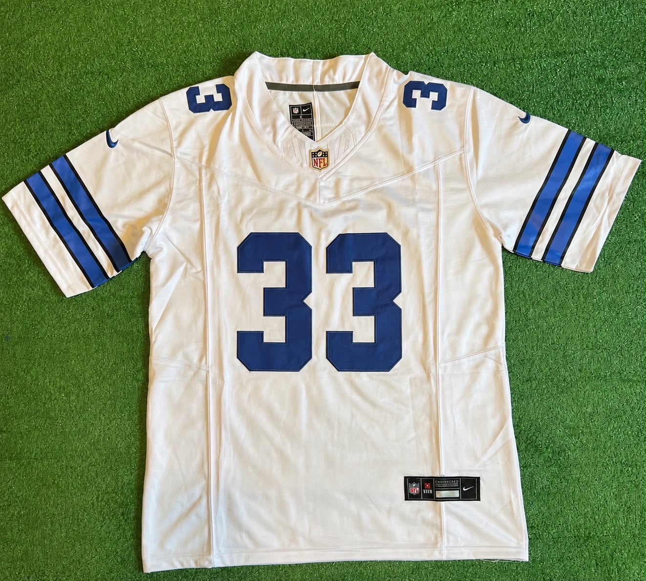 DALLAS COWBOYS JAVONTE WILLIAMS WHITE JERSEY