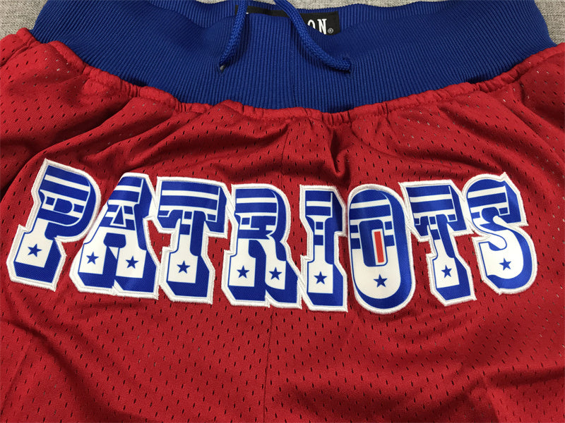 NEW ENGLAND PATRIOTS RED SHORTS