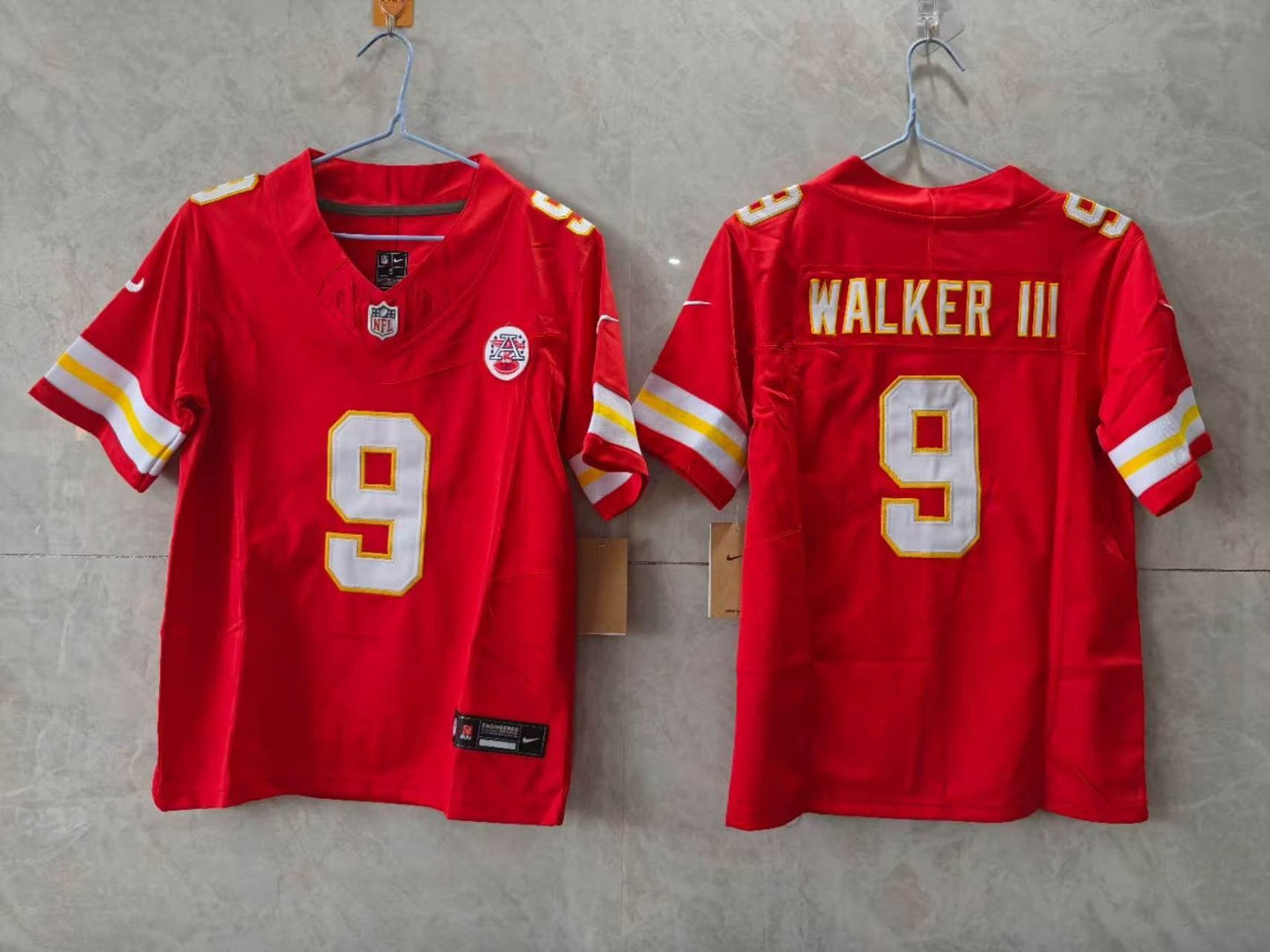 Kansas City Chiefs Kenneth Walker Jr Red Jersey 