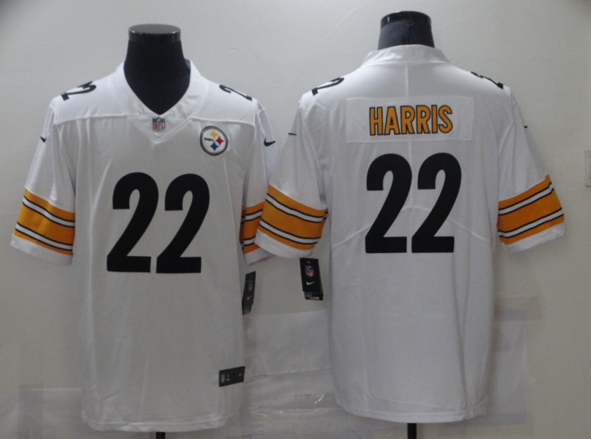 Najee Harris Pittsburgh Steelers Nike Game Player Jersey - White