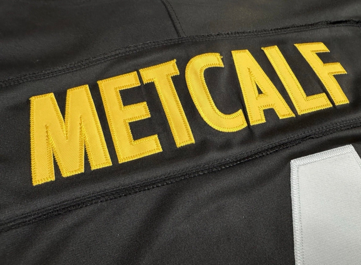 PITTSBURGH STEELERS DK METCALF BLACK JERSEY