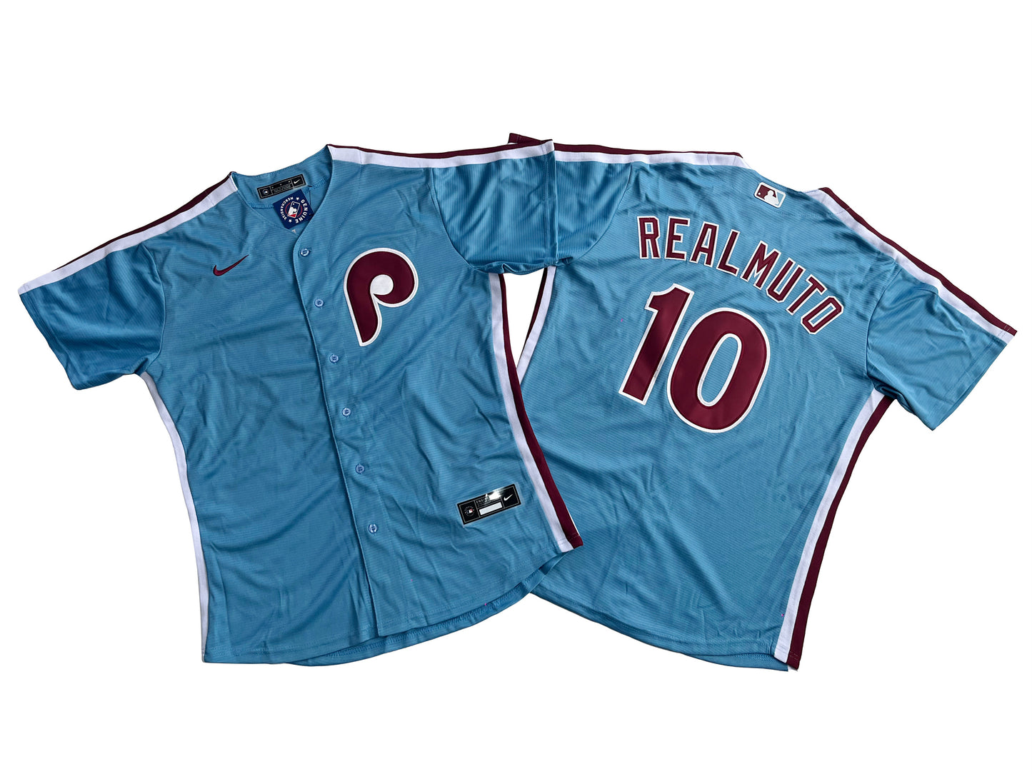 Philadelphia Phillies J.T Realmuto Blue Jersey