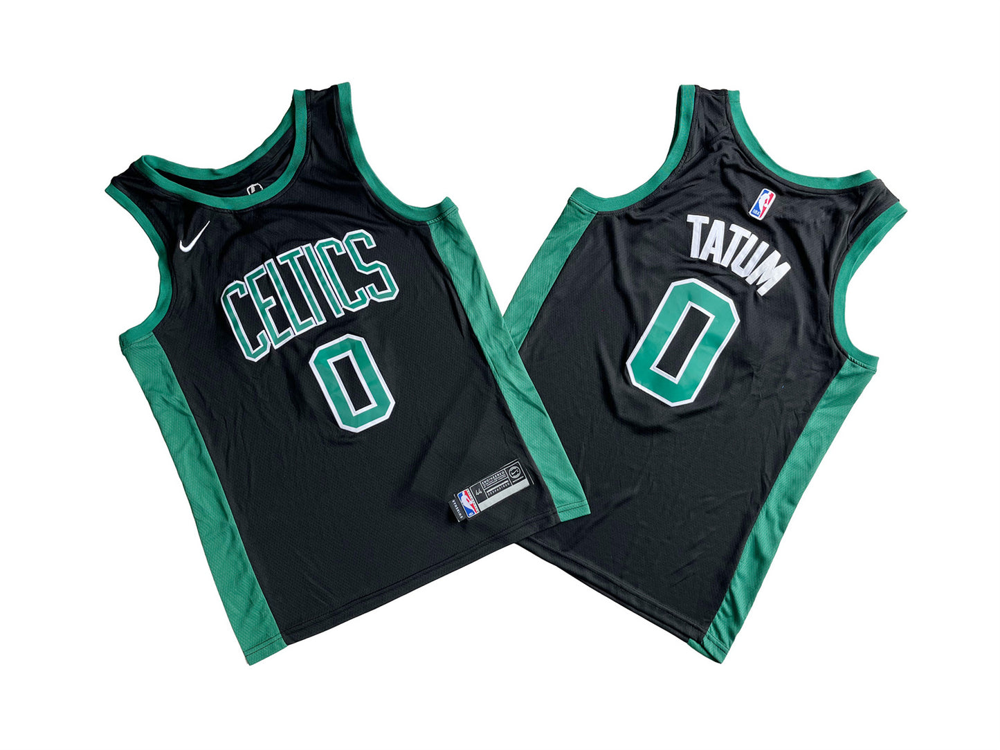 BOSTON CELTICS JASON TATUM BLACK JERSEY