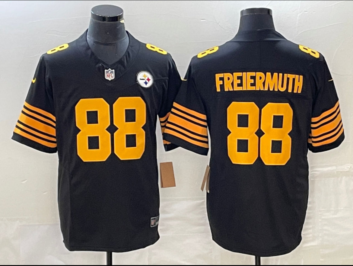 Pat Freiermuth Pittsburgh Steelers Nike Alternate Game Jersey - Black