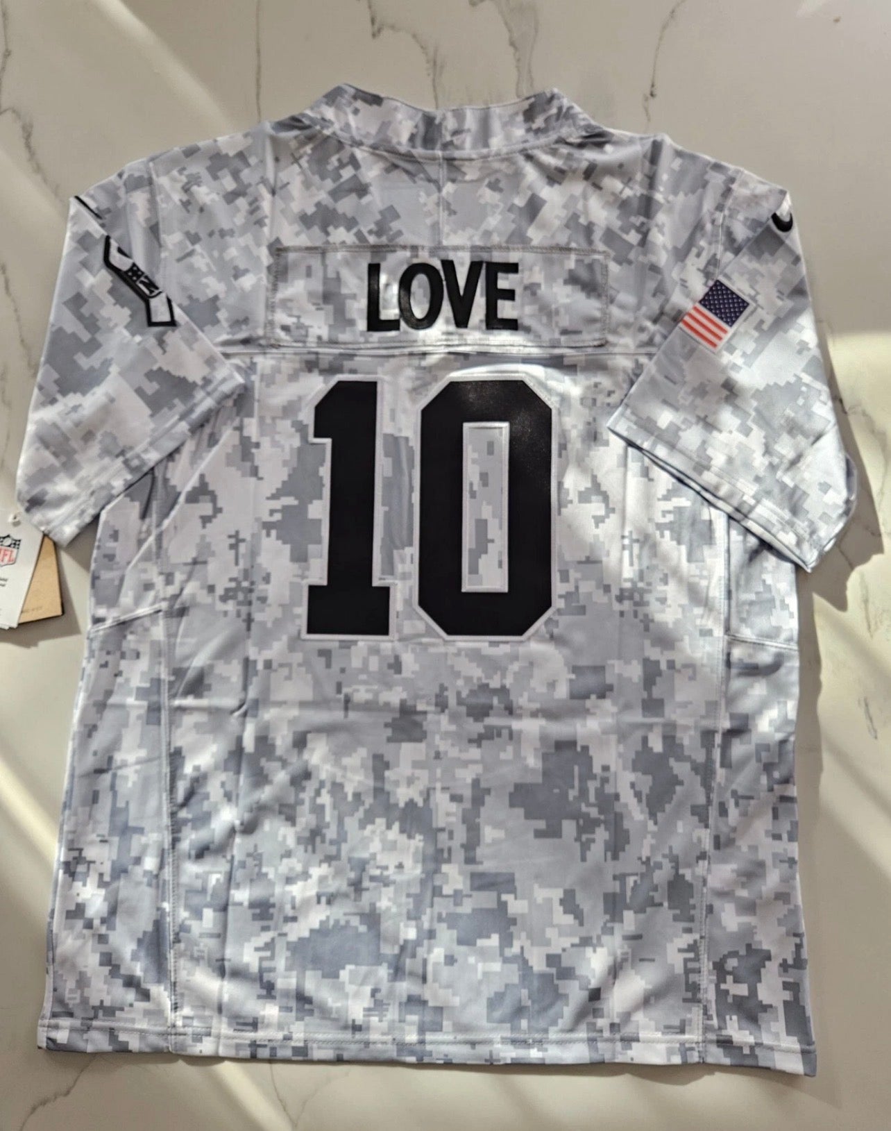 GreenBay Packers Jordan Love Grey Jersey