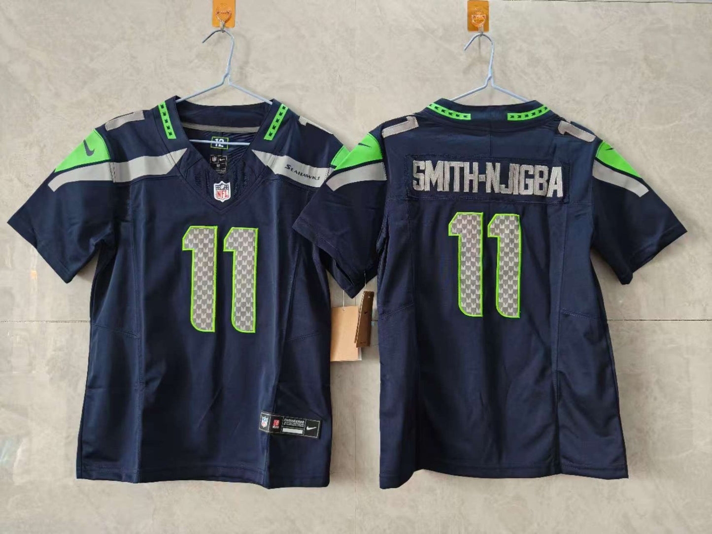 Seattle Seahawks JSN Blue Jersey