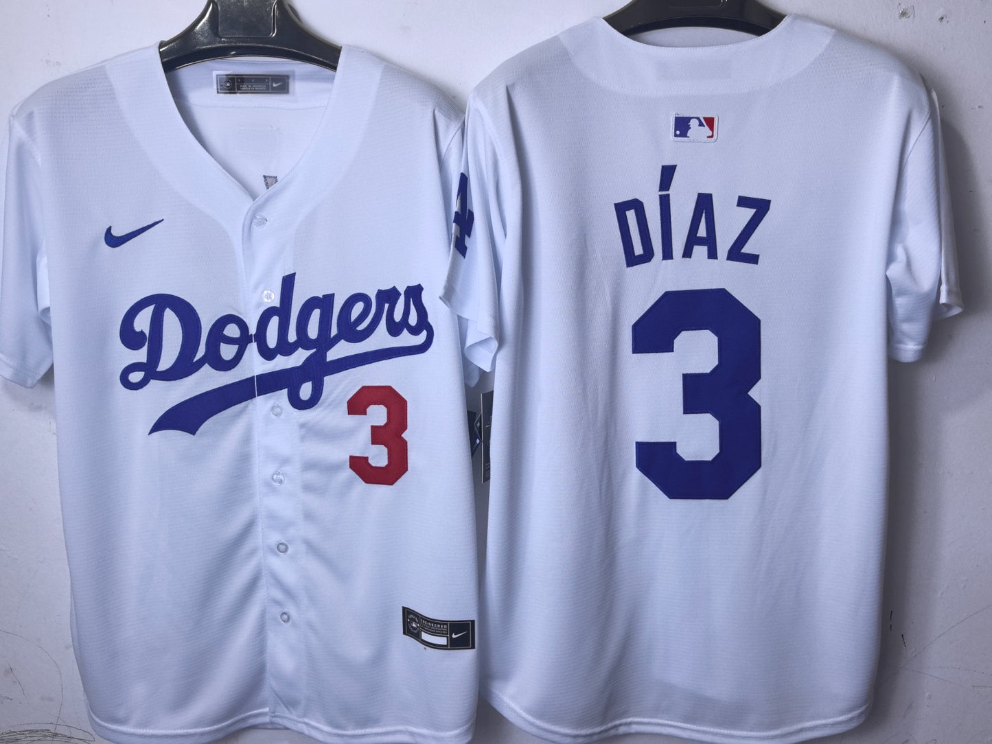 Los Angeles Dodgers Edwin Diaz White Jersey