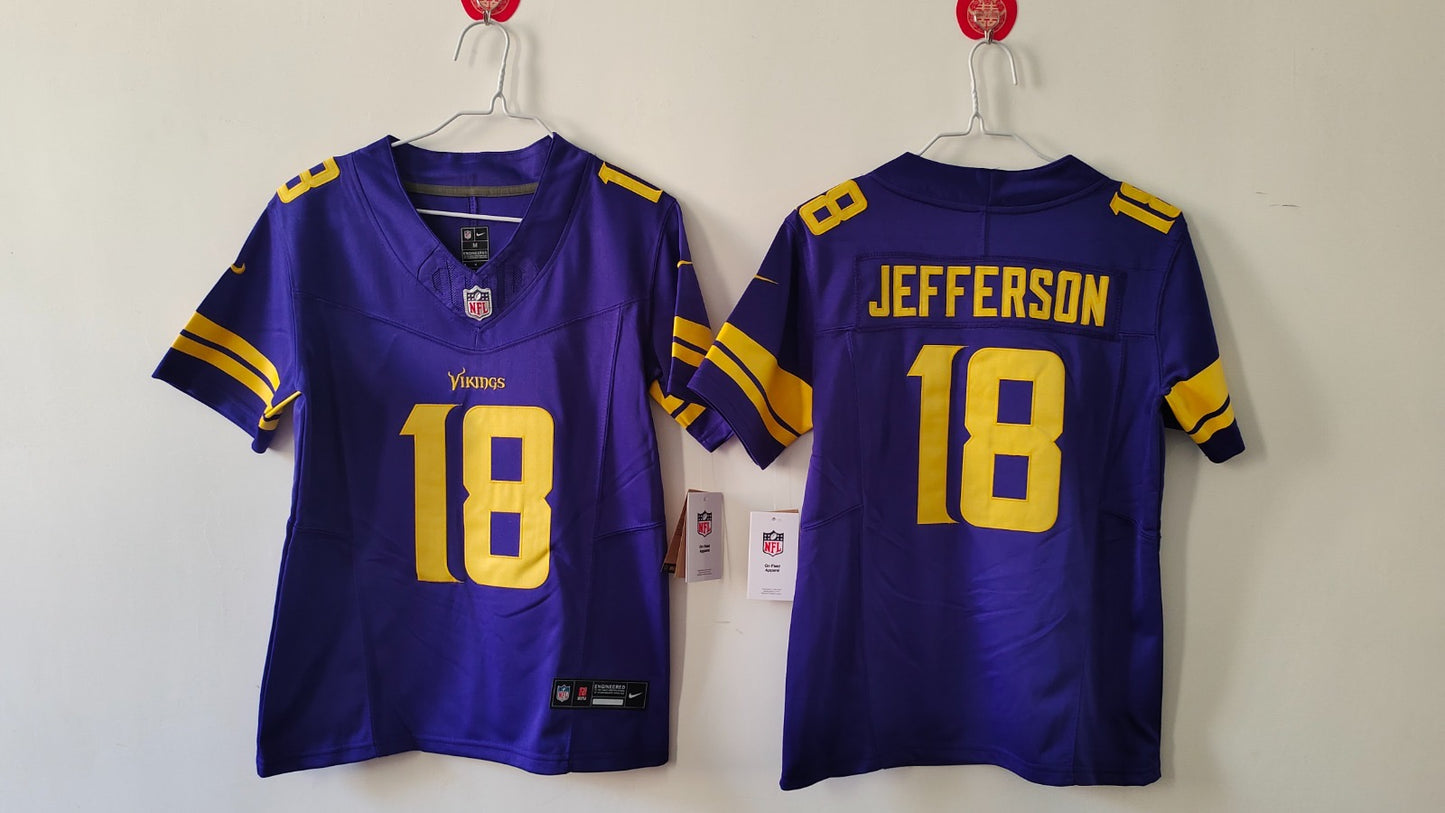 MINNESOTA VIKINGS JUSTIN JEFFERSON ALTERNATE JERSEY