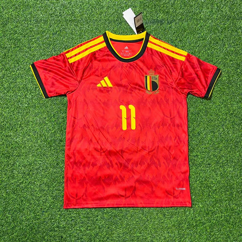 2026 WORLD CUP JEREMEY DOKU TEAM BELGIUM RED JERSEY