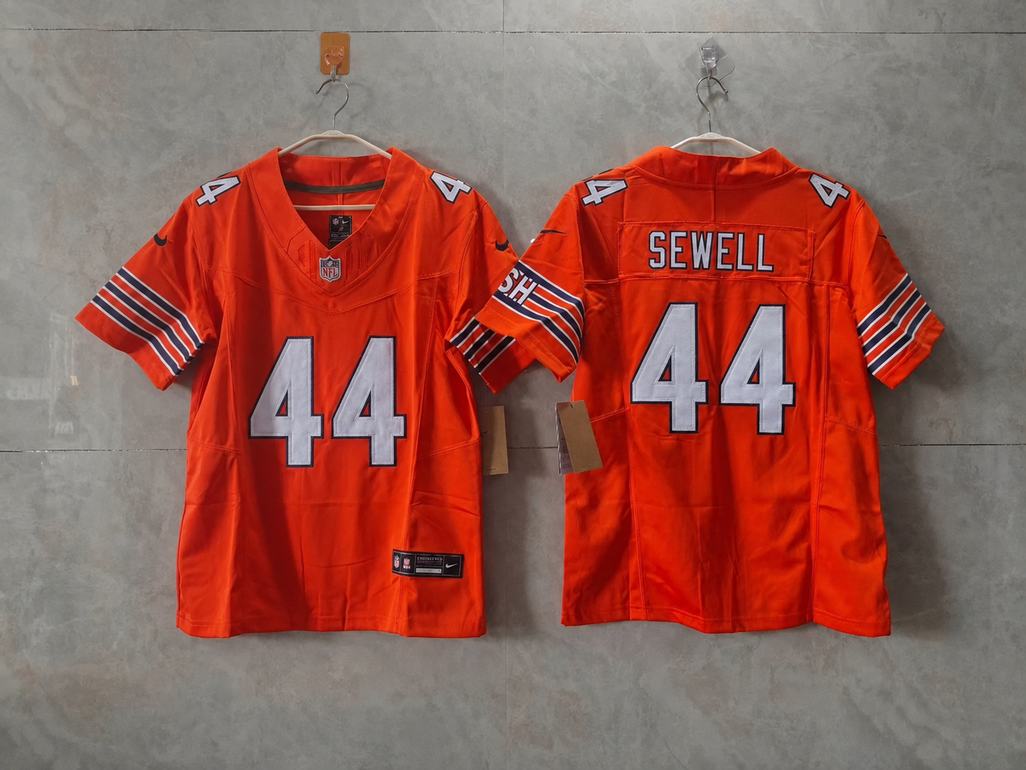 CHICAGO BEARS NOAH SEWELL ORANGE JERSEY