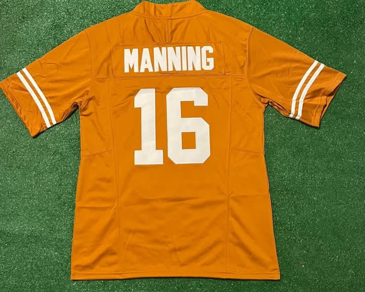 Texas Longhorns Arch Manning Orange jersey 