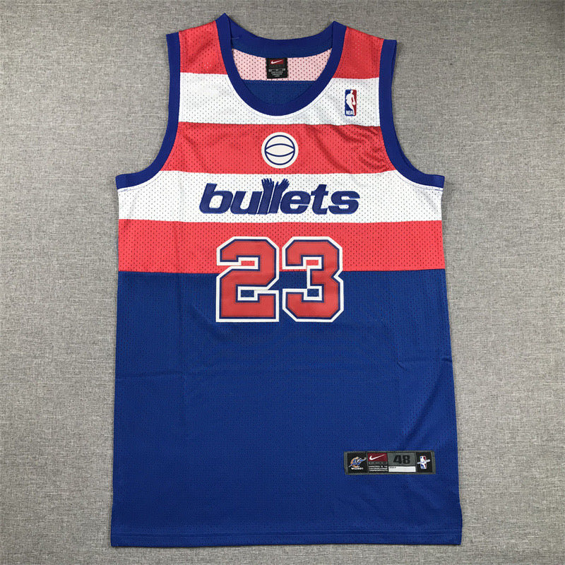 WASHINGTON WIZARDS MICHAEL JORDAN BLUE VINTAGE JERSEY