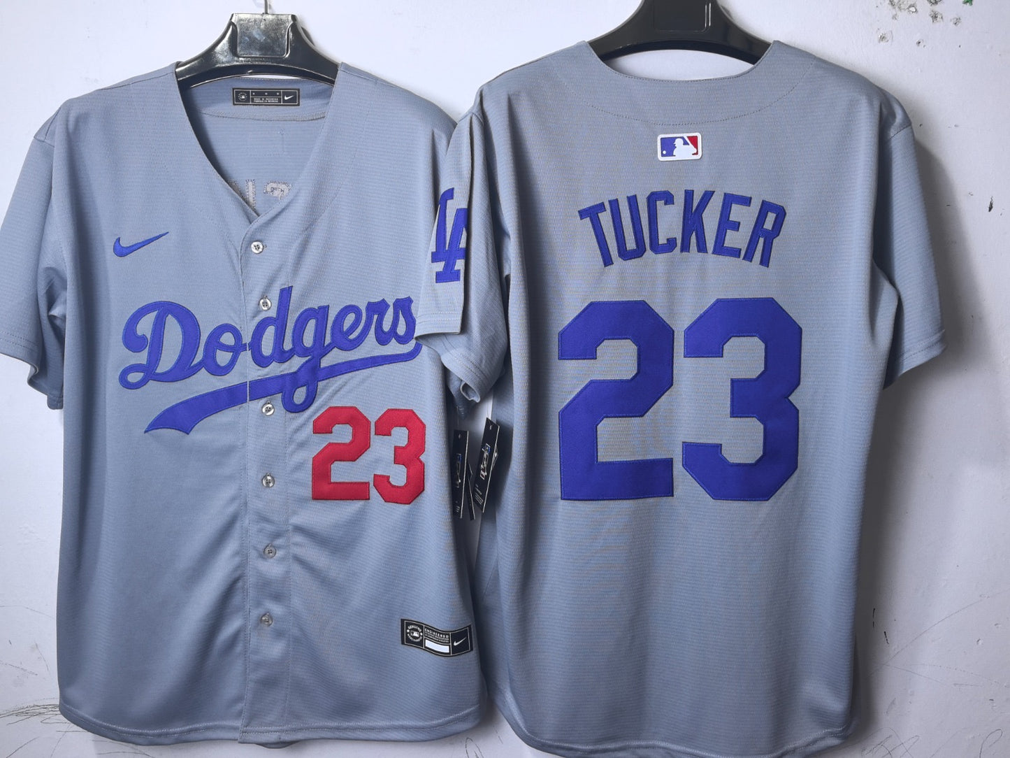 Los Angeles Dodgers Kyle Tucker Grey Jersey